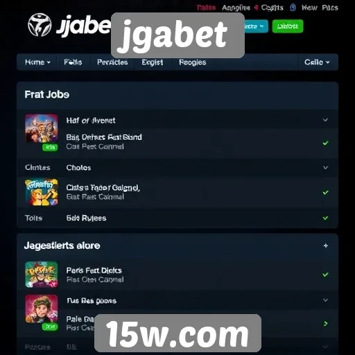 Análise das principais características do site jgabet