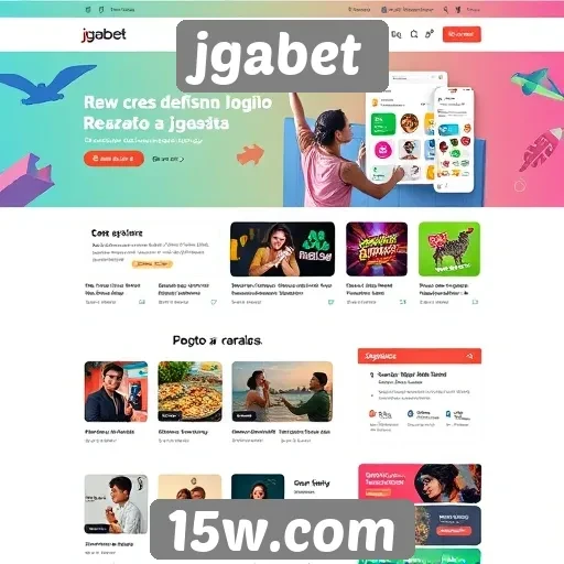 novo design do site jgabet visa facilitar navegação