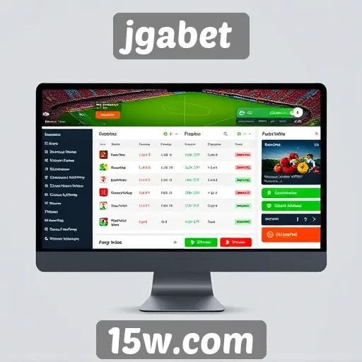 Análise da interface do usuário do site jgabet