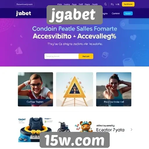 Desempenho do site jgabet em termos de acessibilidade