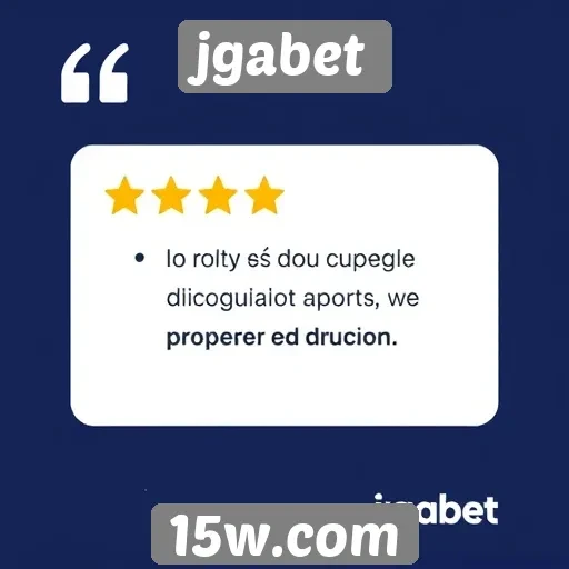 Avaliação de suporte ao cliente no jgabet