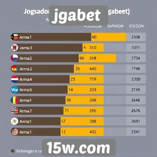Estatísticas de jogadores ativos no jgabet
